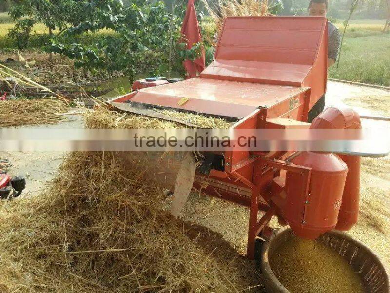 Good performance gasoline engine rape thresher machine