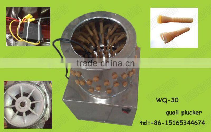 quail slaughtering machine for plucking for sale in America WQ-30