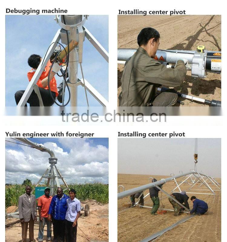 2016 best selling farm irrigation system,farm irrigation sprinkler equipment,mobile traveling irrigati With ISO 9001 certificate
