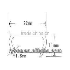 Three Hog Ring Staple for Mattress Ticking