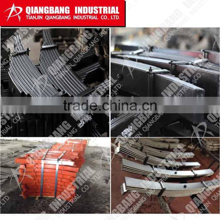 heavy truck/box truck/cargo truck leaf spring parts auman etx6 foton 260HP,6x2,QiangBang
