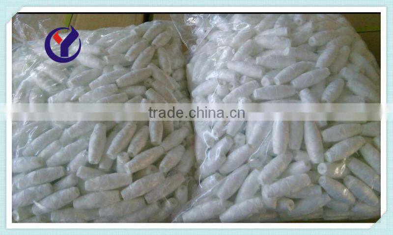 Made in China Schiffli cocoon bobbins of polyester pre-wound thread