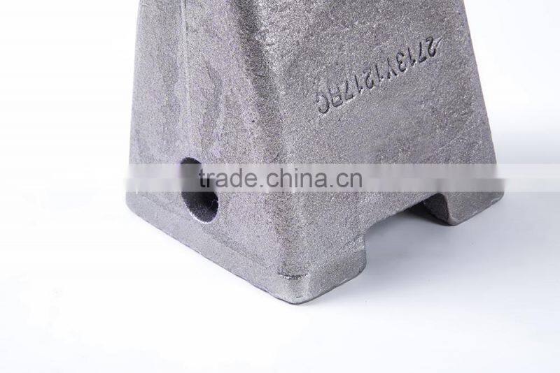 Customized excavator forging components bucket teeth