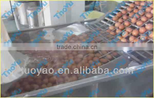Fully Automatic Hen Eggs Shelling Machine Production Line ( 0086-15937167907)