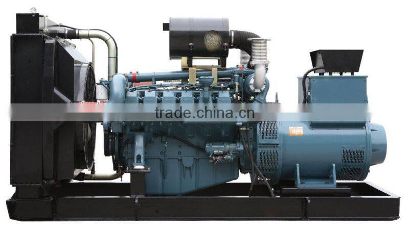 50HZ 1500rpm 500kw Doosan Diesel Engine Generator