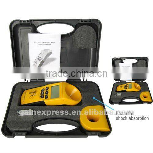 Portable Ultrasonic Digital Cable Height Tester 3~23m Smart Sensor 6 Cables Measurement