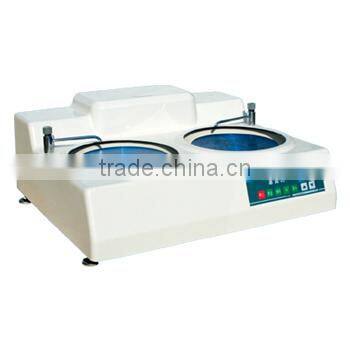 Double metallographic grinding and polishing machine