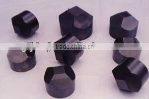2-facet tungsten carbide anvil tools for diamond application
