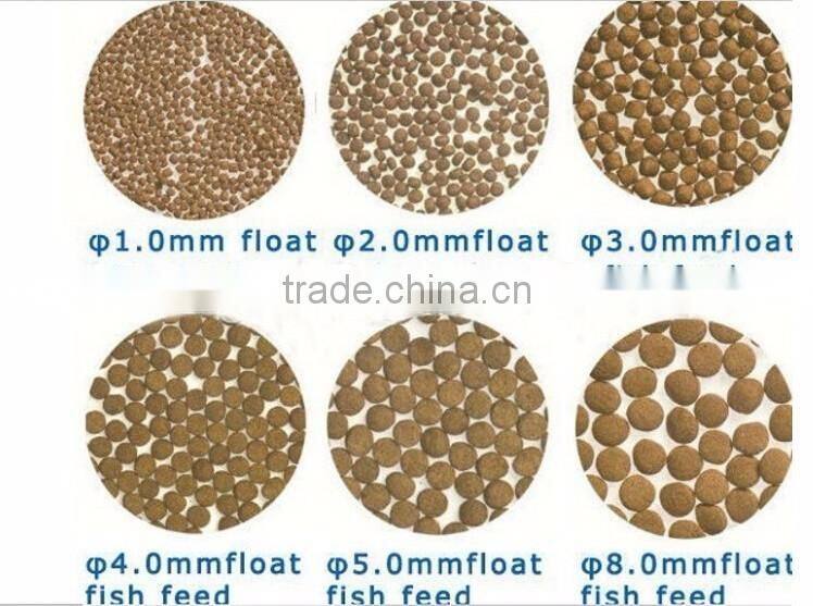 Different shape fish feed making machine made in China