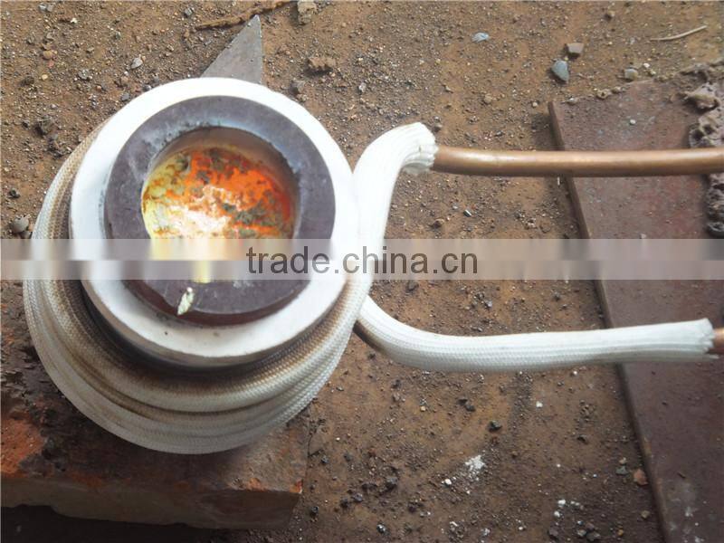 best quality alluvial gold melt furnace in stock