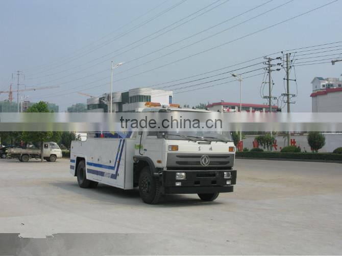 dongfeng 6 wheels wrecker towing truck for sale