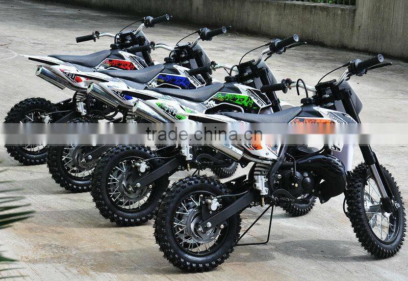 9.0HP! 2 stroke Kick Start 50cc Dirt Bike with KTM engine (DB502B)