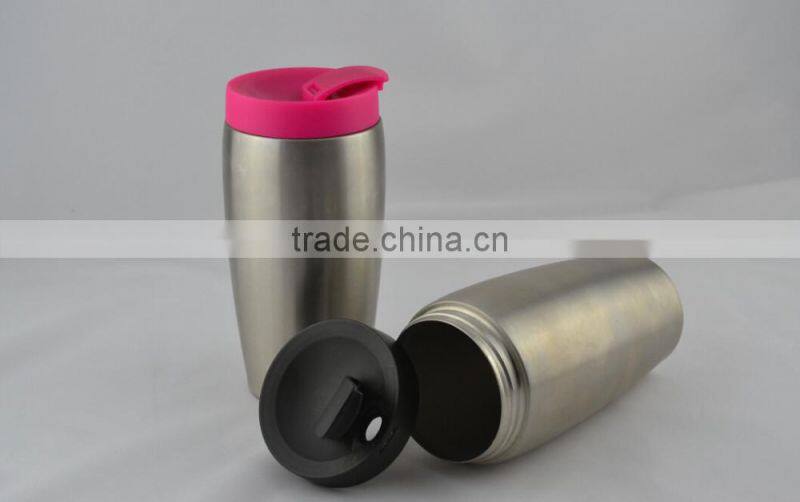 Logo Customized 450ml Double Wall Auto Mug/cup