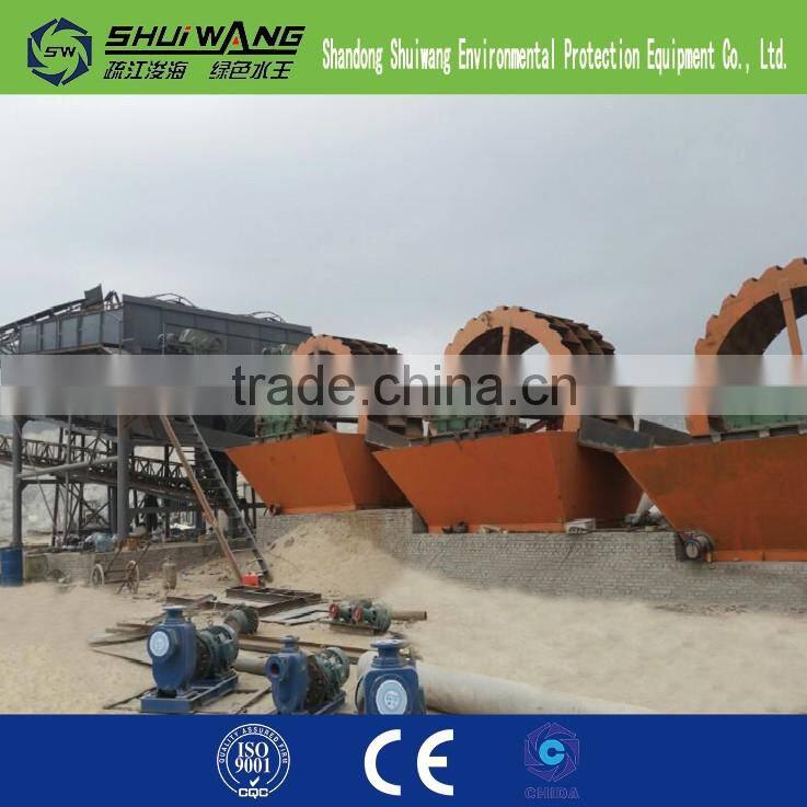 Sand gold mining equipment chain bucket river sand dredger for sale