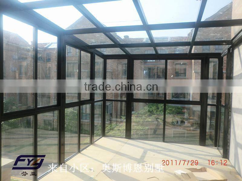 High quality Aluminum Profile for mill finished/anodized aluminium alloy frame 6063 for sunroom