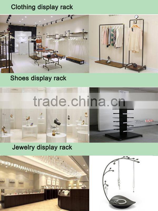 3 Tiers Detachable rotating metal Display Rack jewellery stand