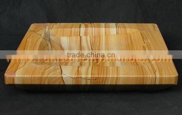 TEAKWOOD BLACK ZEBRA MARBLE BOWLS