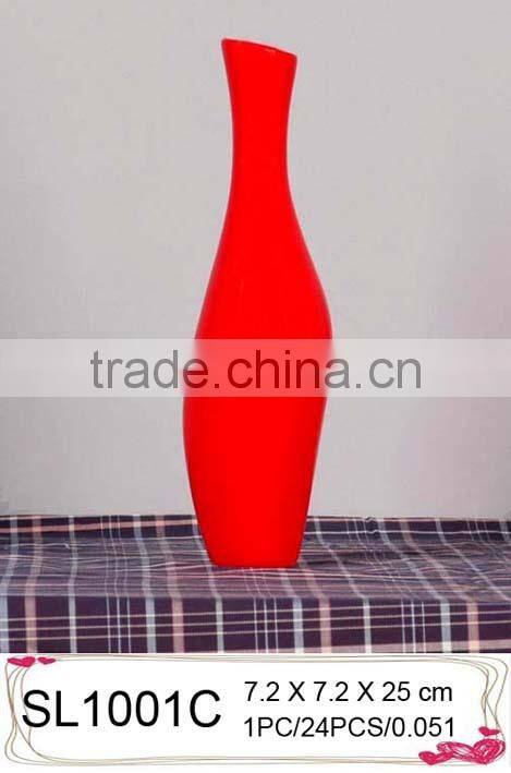 Colorful fiberglass decorative vase ,art mannequin