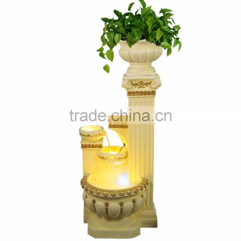 Excellent gift large water fountain for home decoration