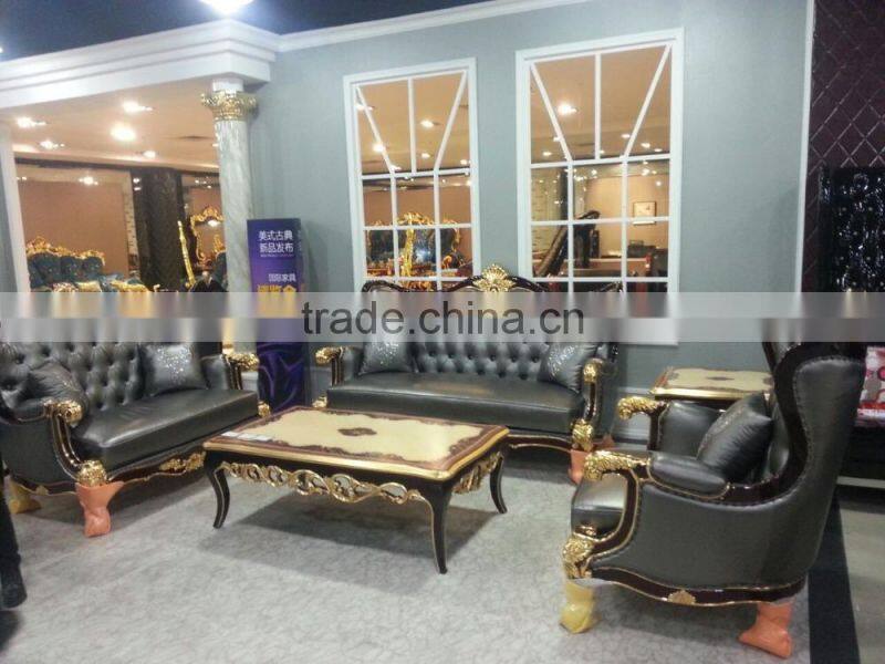 BISINI Noble Collection Luxury and Antique Drawing Room Sofa Set (BF01-01021)