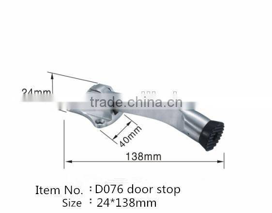 2016 Jiangmen Door Decoration Kick Down Stainless Steel Door Stops