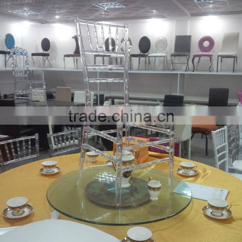 Wholesale LED light resin chair / chiavari chair