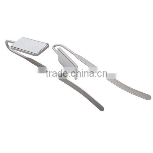 book clip personalized metal bookmark