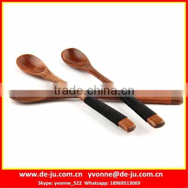 Tie String Bamboo Coffee Stirring Spoon