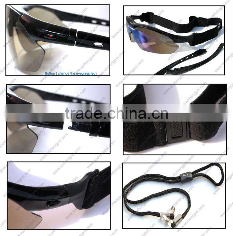 Fashionable Interchangeable Sunglasses with UV400 protection