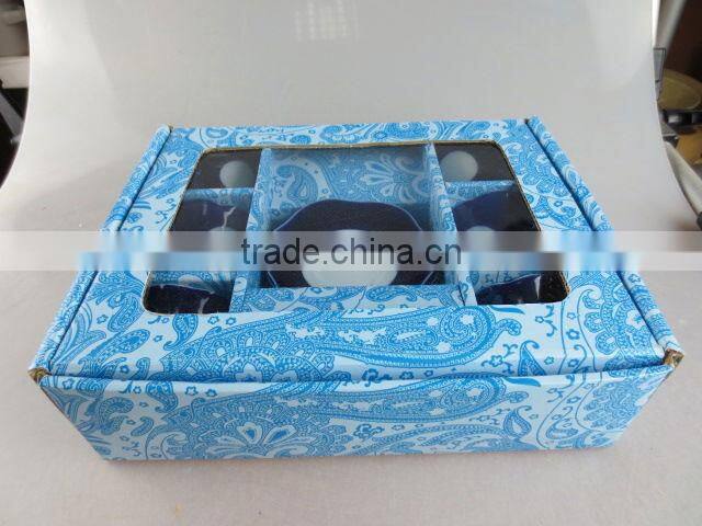 Stock glazed coffee set with color box