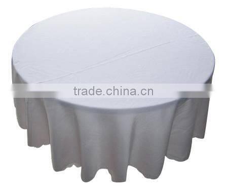 hotsale white table cover for hotel restaurant weddings
