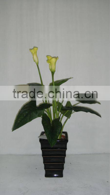 artificial green bonsai velvet WB03-27J-7GN2#( plant bonsai flower tree of Este )