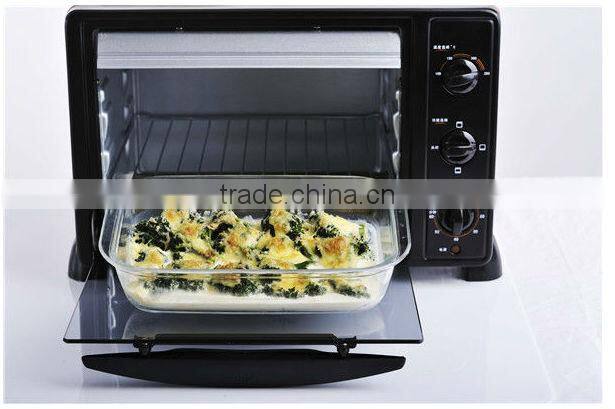 Rectangular Pyrex Bake Dish, High borosilicate Glass Bake plate