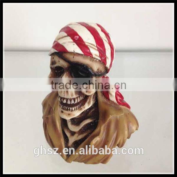 Custom collectible World War Two soldier skull bust model china manufacturer