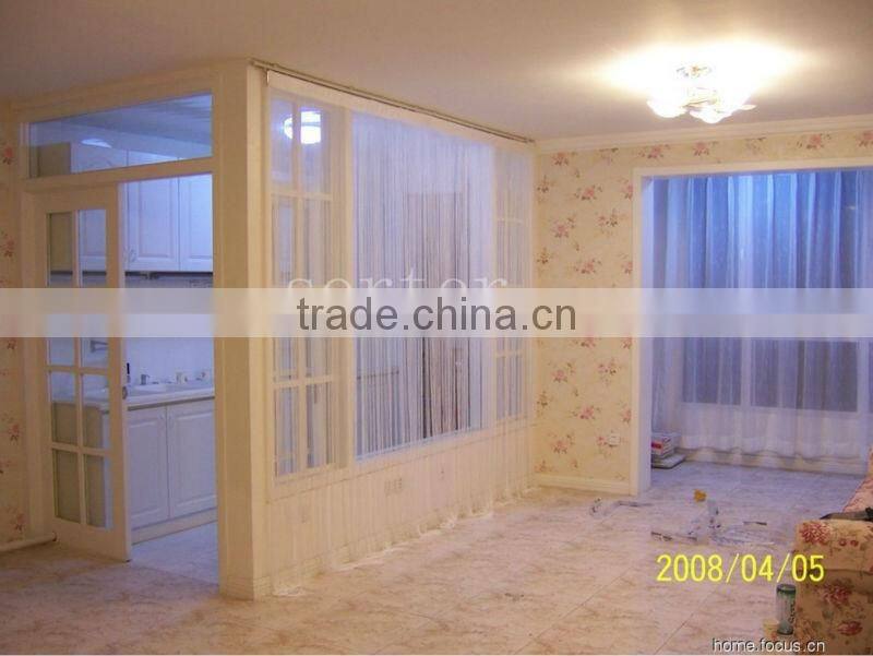 fringe curtain white, string curtains for wall decoration,room dividers