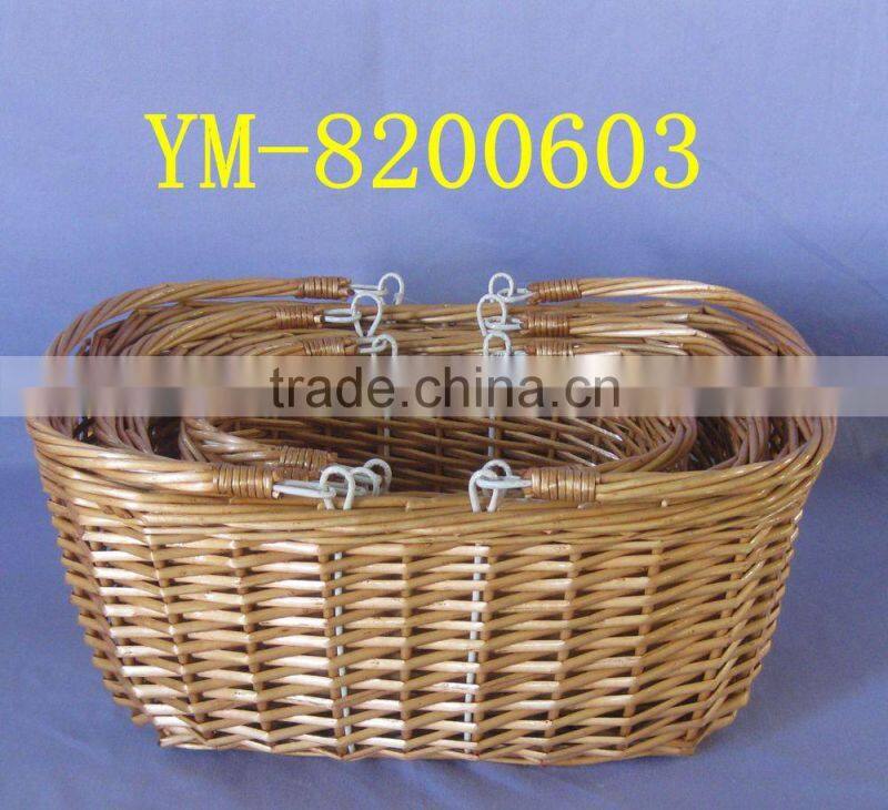 Handmade High Quality Willow Gift/Food/Fruit/Flower Baskets