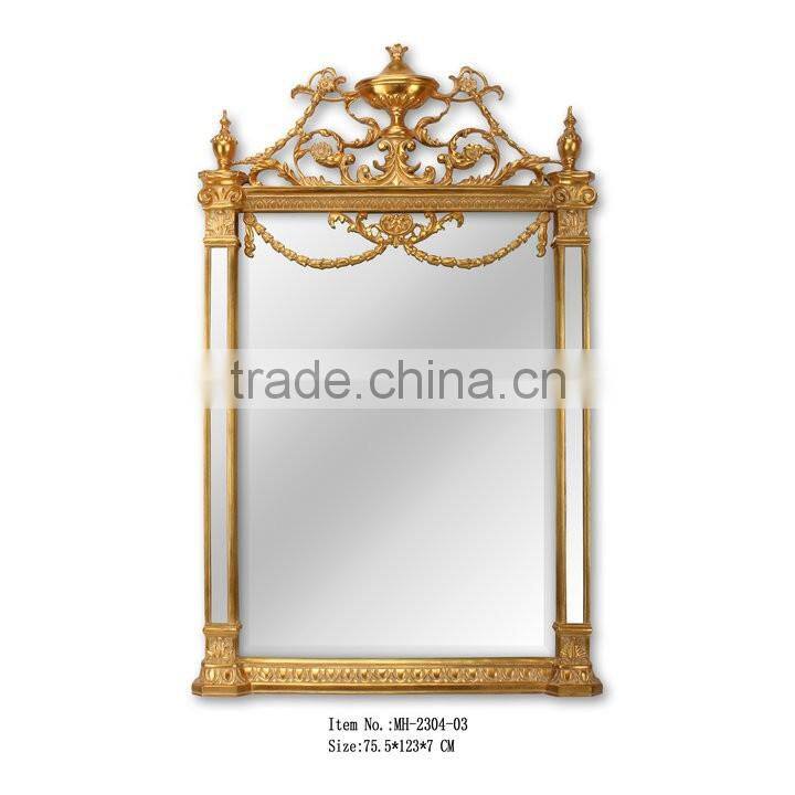 Latest design Rococo Decorative wall mirror MH-2304-01