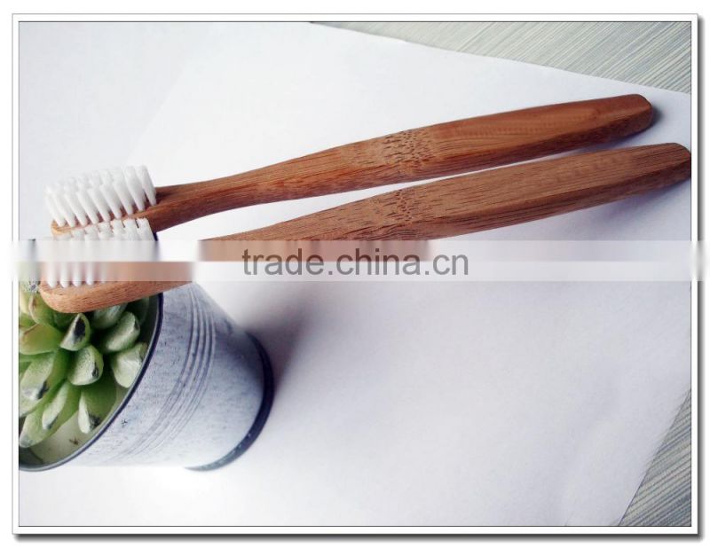 High quality fashion environmental pure bamboo toothbrush for kids