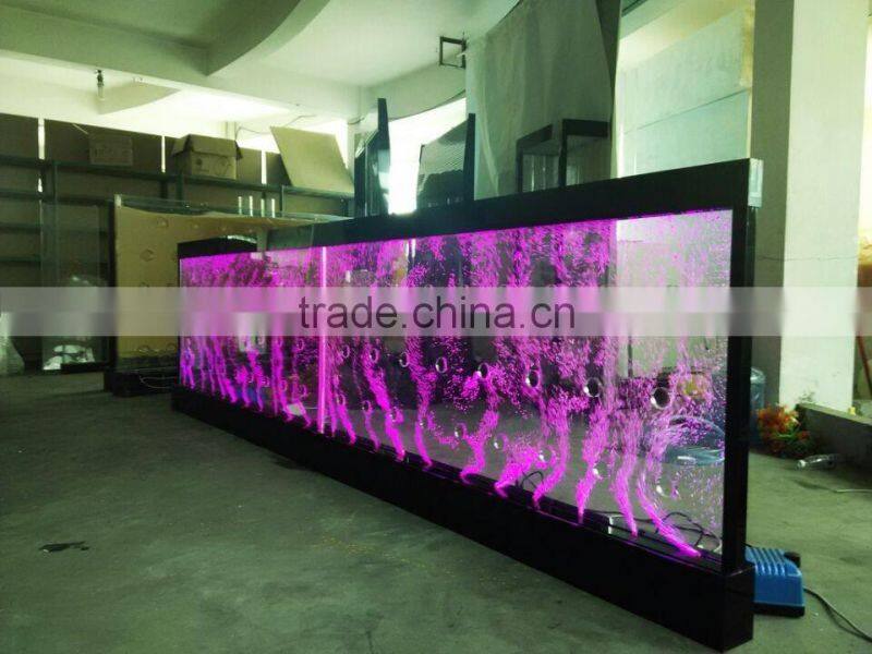 modern indoor led decorative waterfall wall room dividers