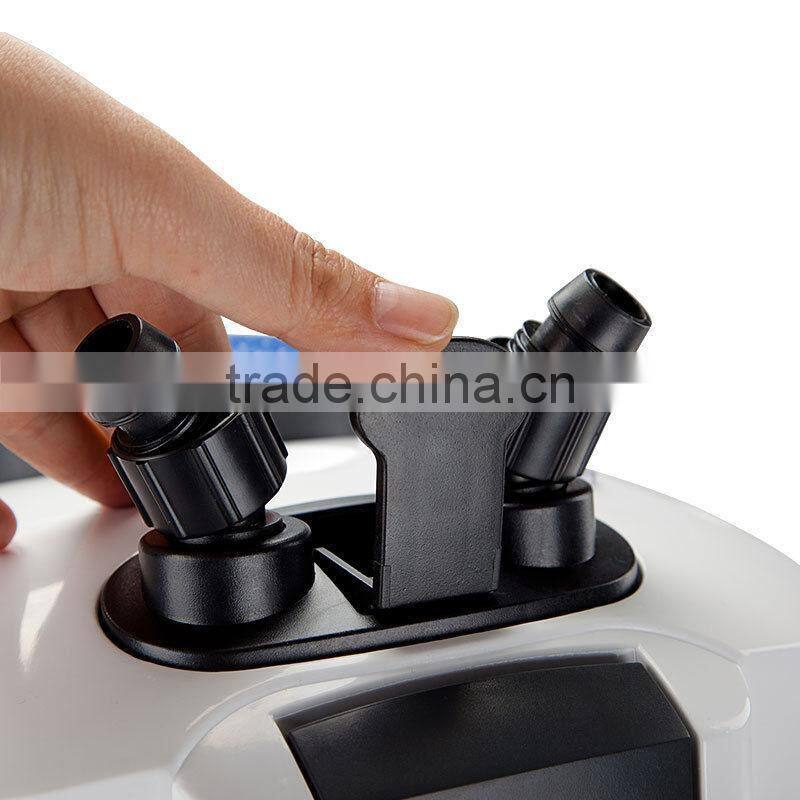 White aquarium water filter fish pond