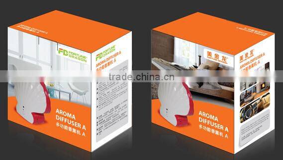 Fashionable and compact design aroma diffuser, ideal to use in cars