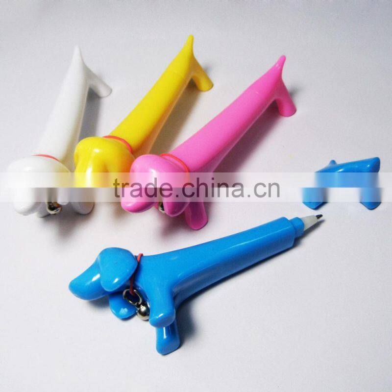 2014 new design promotional animal shaped fancy pen