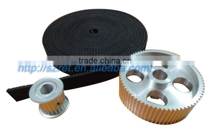 24 48 72 tooth motor pulleys gears