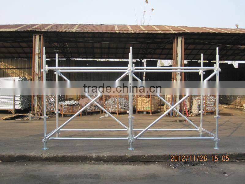 500mm Standard Kwistage scaffold system used for construction