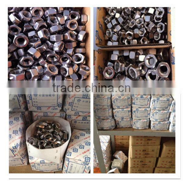 Grade 8.8 DIN931 DIN934 carbon steel bolt and nut