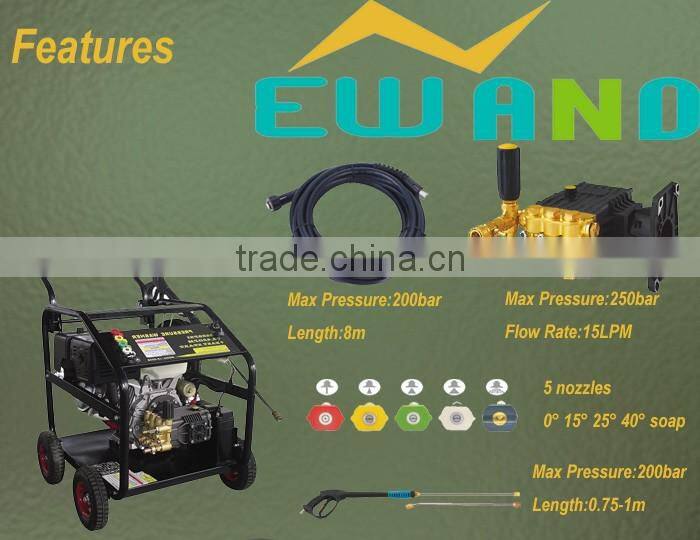 13HP 250Bar 3600PSI high pressure gasoline engine washer