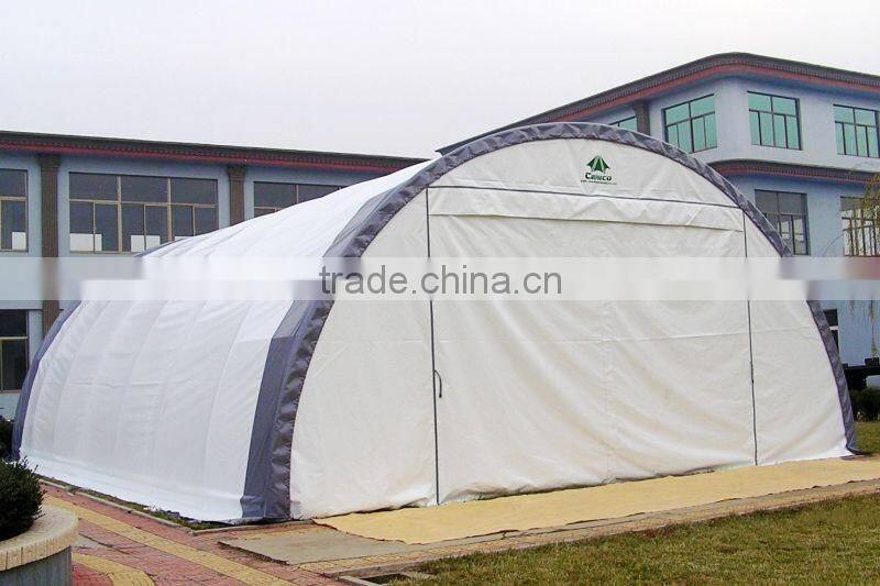 Fabric Storage Building , Farming Equipment Warehouse Tent , Metal Frame Storage Shleter