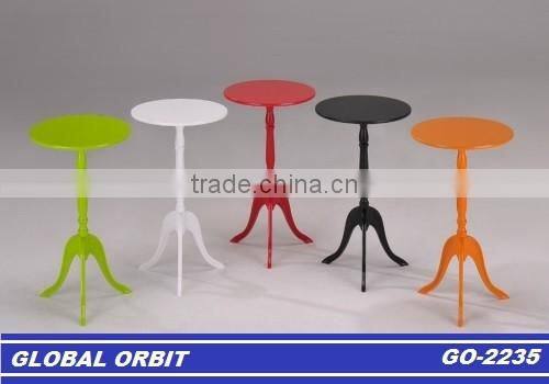 Living room furniture wooden marble round classic coffee table