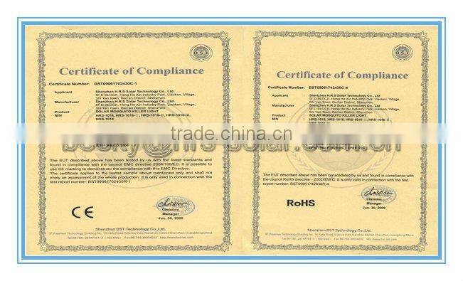 Outdoor Solar Mosquito Killer light