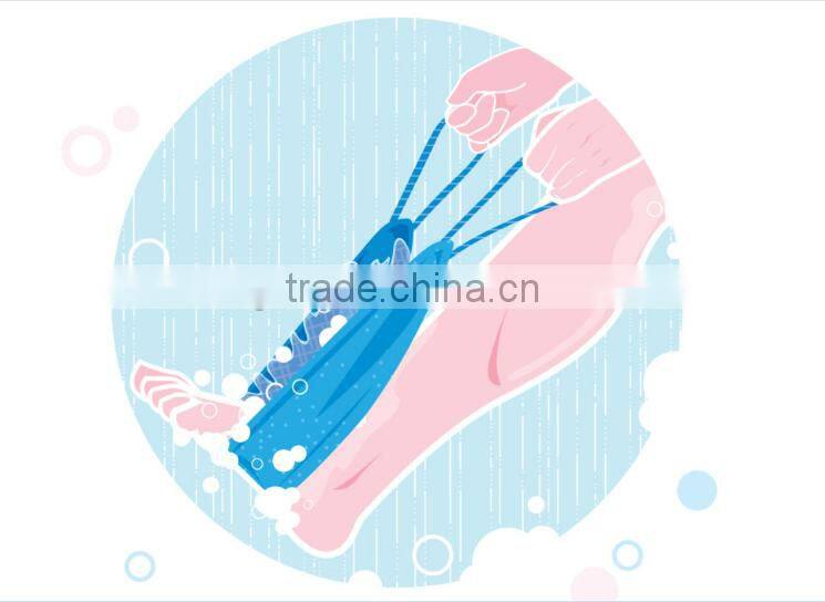 Convenient double-sided towel bath towel all-in-1 full body wash colth